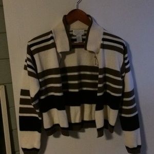 Christopher & Banks zip up sweater